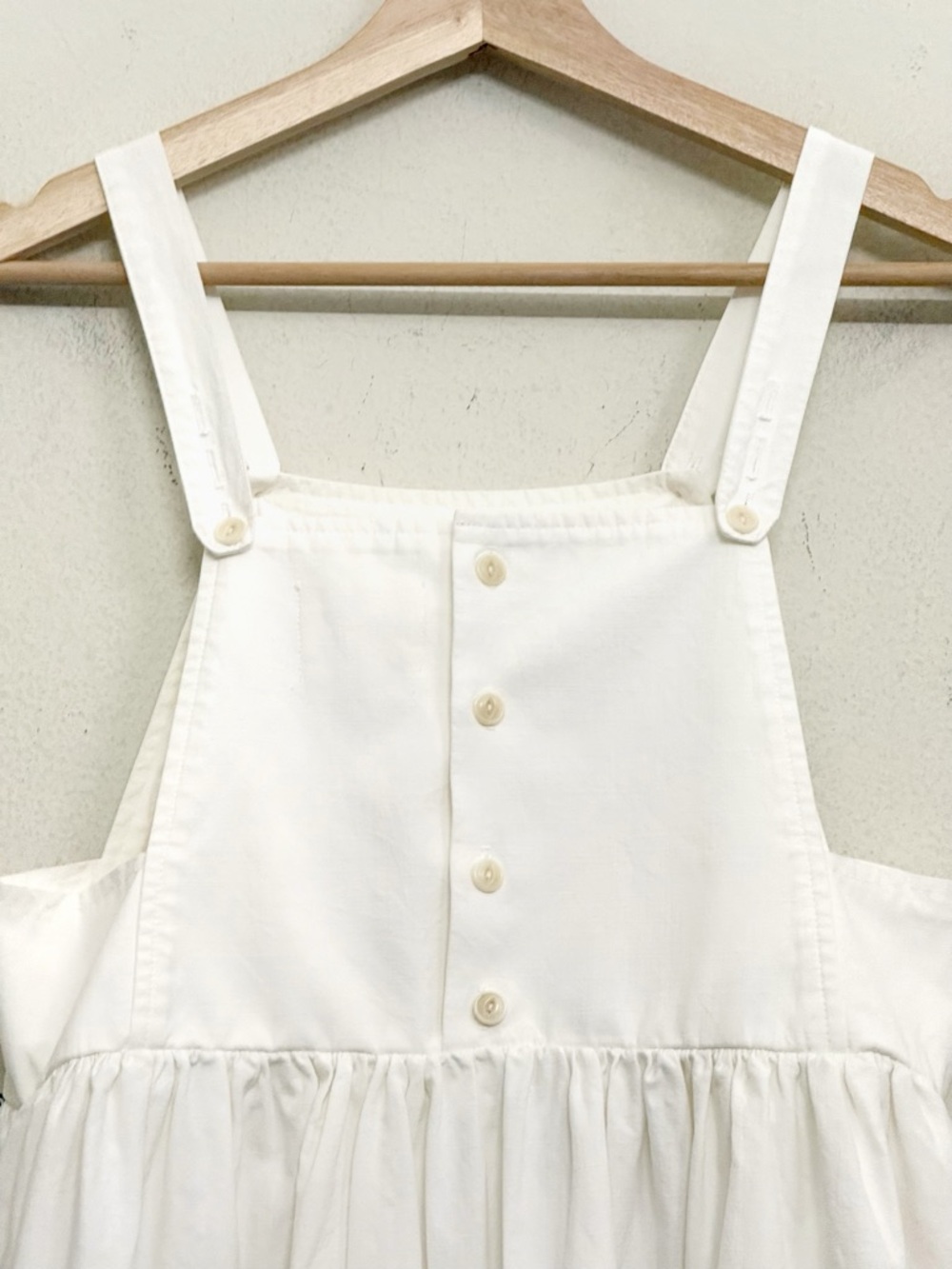 NWT Rudy Jude Organic Cotton Adult Apron Dress in Salt Size S - Picture 11 of 17